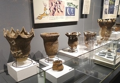 常設展示室での展示風景