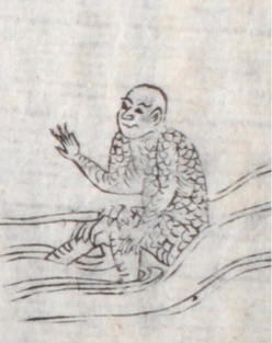 水虎（和漢三才図会より）