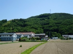 歴史館から見る山の風景1
