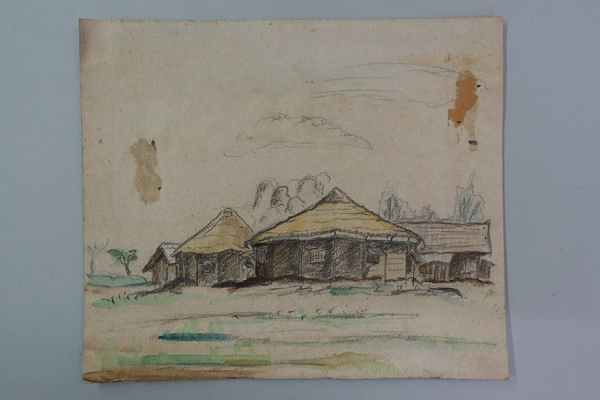 満蒙開拓更級郷スケッチの写真